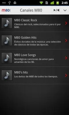 M80 Radio android App screenshot 3